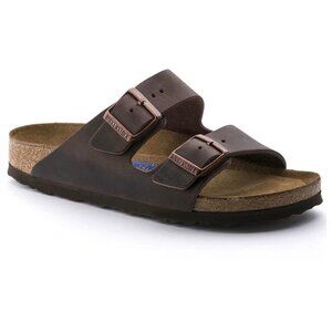 Birkenstock Arizona Soft Footbed – Habana Oiled Leather Sandals